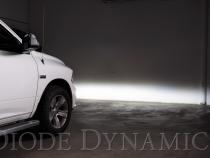 SS3 LED Fog Light Kit for 2013-2018 Ram 1500 White SAE Fog Pro w/ Backlight Diode Dynamics