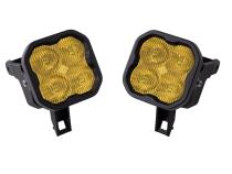 SS3 LED Fog Light Kit for 2000-2005 Ford Excursion Yellow SAE Fog Pro w/ Backlight Diode Dynamics