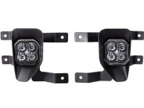 SS3 LED Fog Light Kit for 2016-2018 Chevrolet Silverado 1500 Yellow SAE Fog Max w/ Backlight Diode Dynamics