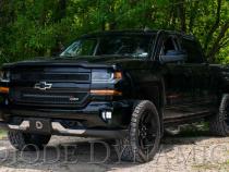 SS3 LED Fog Light Kit for 2016-2018 Chevrolet Silverado 1500 Yellow SAE Fog Max w/ Backlight Diode Dynamics
