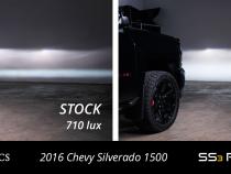 SS3 LED Fog Light Kit for 2016-2018 Chevrolet Silverado 1500 Yellow SAE Fog Max w/ Backlight Diode Dynamics