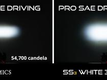 SS3 LED Fog Light Kit for 2016-2018 Chevrolet Silverado 1500 Yellow SAE Fog Max w/ Backlight Diode Dynamics