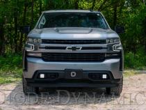 SS3 LED Fog Light Kit for 2019-2021 Chevrolet Silverado 1500 White SAE Fog Sport w/ Backlight Diode Dynamics