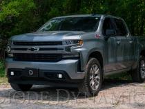 SS3 LED Fog Light Kit for 2019-2021 Chevrolet Silverado 1500 Yellow SAE Fog Max w/ Backlight Diode Dynamics