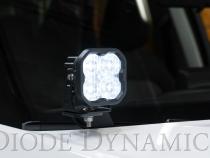 Stage Series 2in LED Ditch Light Kit for 2021 Ford Bronco Sport, Pro White Combo Diode Dynamics