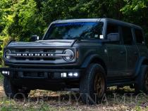 Stage Series Fog Pocket Kit for 21-Up Ford Bronco, White Max Diode Dynamics