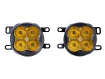 SS3 LED Fog Light Kit for 2011-2013 Lexus CT200h, Yellow SAE Fog Sport with Backlight