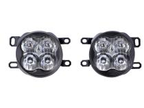 SS3 LED Fog Light Kit for 2011-2013 Lexus CT200h, Yellow SAE Fog Sport with Backlight