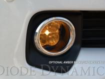 SS3 LED Fog Light Kit for 2013-2015 Lexus IS350C, Yellow SAE Fog Pro with Backlight