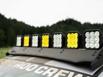 SS5 Sport Universal CrossLink 7-Pod Lightbar Yellow Driving Diode Dynamics