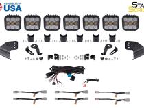 Bronco SS5 Sport CrossLink Windshield Yellow Combo Lightbar Kit Diode Dynamics