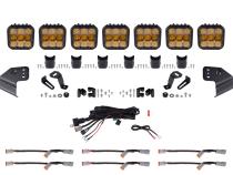 Bronco SS5 Sport CrossLink Windshield Yellow Combo Lightbar Kit Diode Dynamics