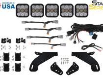 SS5 Grille CrossLink Lightbar Kit for 2021-2022 Ford F-150, Pro White Combo Diode Dynamics