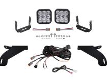 SS5 Bumper LED Pod Light Kit for 2021-2022 Ford F-150, Pro White Combo Diode Dynamics