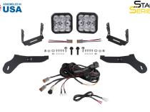 SS5 Bumper LED Pod Light Kit for 2017-2020 Ford Raptor Pro Yellow Driving Diode Dynamics