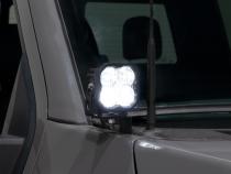 Stage Series Backlit Ditch Light Kit for 2021-2022 Ford F-150, SSC2 Sport Yellow Combo Diode Dynamics