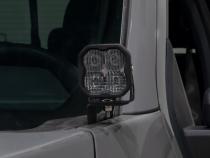 Stage Series Backlit Ditch Light Kit for 2021-2022 Ford F-150, SSC2 Sport Yellow Combo Diode Dynamics