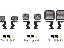 Stage Series Ditch Light Kit for 2022 Toyota Tundra SS5 Sport Diode Dymanics White Combo Diode Dymanics