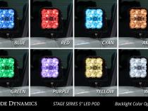 Stage Series Ditch Light Kit for 2022 Toyota Tundra SS5 Pro Diode Dymanics White Combo Diode Dymanics