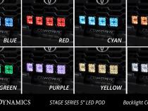 SS5 Grille CrossLink Lightbar Kit for 2022 Toyota Tundra Sport White Combo Diode Dymanics