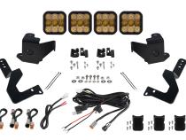 SS5 Grille CrossLink Lightbar Kit for 2022 Toyota Tundra Pro Yellow Combo Diode Dymanics