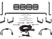 SS5 Stealth Grille LED 4-Pod Kit for 2014-2023 Toyota 4Runner, Pro White Combo Diode Dynamics