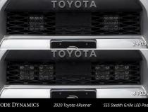 SS5 Stealth Grille LED 4-Pod Kit for 2014-2023 Toyota 4Runner, Pro White Combo Diode Dynamics