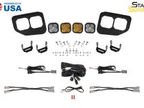 Stage Series Fog Pocket Mounting Brackets for 2020-2022 Ford Super Duty Diode Dynamics