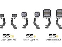 Stage Series Ditch Light Kit for 2019-Present Ram, C2 Pro White Combo Diode Dynamics