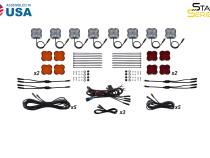 RGBW Rock Light Installer Magnet Mount Kit (8-pack) Diode Dynamics