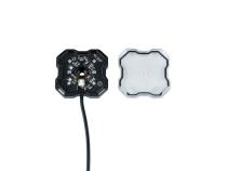RGBW Rock Light Installer Magnet Mount Kit w/Controller (12-pack)