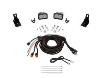 Stage Series Ditch Light Kit for 2022+ Ford Maverick C2 Pro White Combo Diode Dynamics