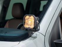 Stage Series Ditch Light Kit for 2022+ Ford Maverick, SS3 Sport Yellow Combo