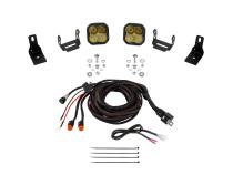 Stage Series Ditch Light Kit for 2022+ Ford Maverick, SS3 Pro Yellow Combo