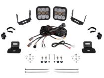 Stage Series Ditch Light Kit for 2017-2024 Can-Am Maverick X3 SS5 Pro White Combo Diode Dynamics