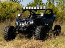 2017-2024 Can-Am Maverick X3 SS5 Sport CrossLink Roof Yellow Combo Lightbar Kit Diode Dynamics