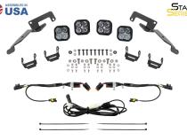 SS3 LED Headlight Kit for 2022-2024 Honda Talon, Sport White ABL