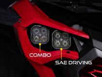 SS3 LED Headlight Kit for 2022-2024 Honda Talon, Pro White ABL