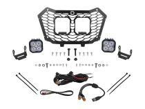 Stage Series LED Grille Kit for 2022-2024 Honda Talon, Cool White (6000K) Pro White SAE Fog