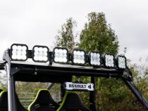 2019-2024 Honda Talon, SS5 Sport CrossLink Roof White Combo Lightbar Kit