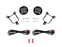 SS3 SAE/DOT Type Y Fog Light Kit Cool White (6000K) Sport (14.5 watts) White SAE Fog Diode Dynamics