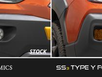 SS3 SAE/DOT Type Y Fog Light Kit Cool White (6000K) Sport (14.5 watts) White SAE Fog Diode Dynamics