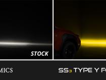 SS3 SAE/DOT Type Y Fog Light Kit Yellow (3000K) Sport (14.5 watts) Yellow SAE Fog Diode Dynamics