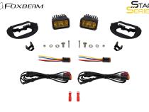SSC2 LED Fog Light Kit for 2008-2010 Honda Odyssey, Cool White (6000K) Sport White SAE Fog Diode Dynamics