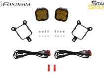 SS3 SAE/DOT Type YS Fog Light Kit Yellow (3000K) Sport (14.5 watts) Yellow SAE Fog Diode Dynamics