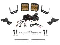 Stage Series A-Pillar Pod Kit for 2021-2024 Polaris RZR Trail, Yellow (3000K) SS5 Pro Pro Yellow Combo