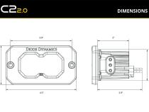 C2 2.0 Max Yellow Flood Flush ABL Diode Dynamics