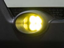 SS3 Pro Honda Element LED Fog Light Kit, Yellow SAE Fog Diode Dynamics