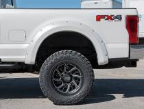 Pocket Fender Flares Ingot Silver Metallic Ford Super Duty 2WD/4WD (17-22) Rough Country