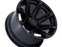 Aluminum Wheels 22X12 Brawl FC401MX 6 On 135 Matte Black/Gloss Black Lip 87.1 Bore -44 Offset Fuel Off Road Wheels